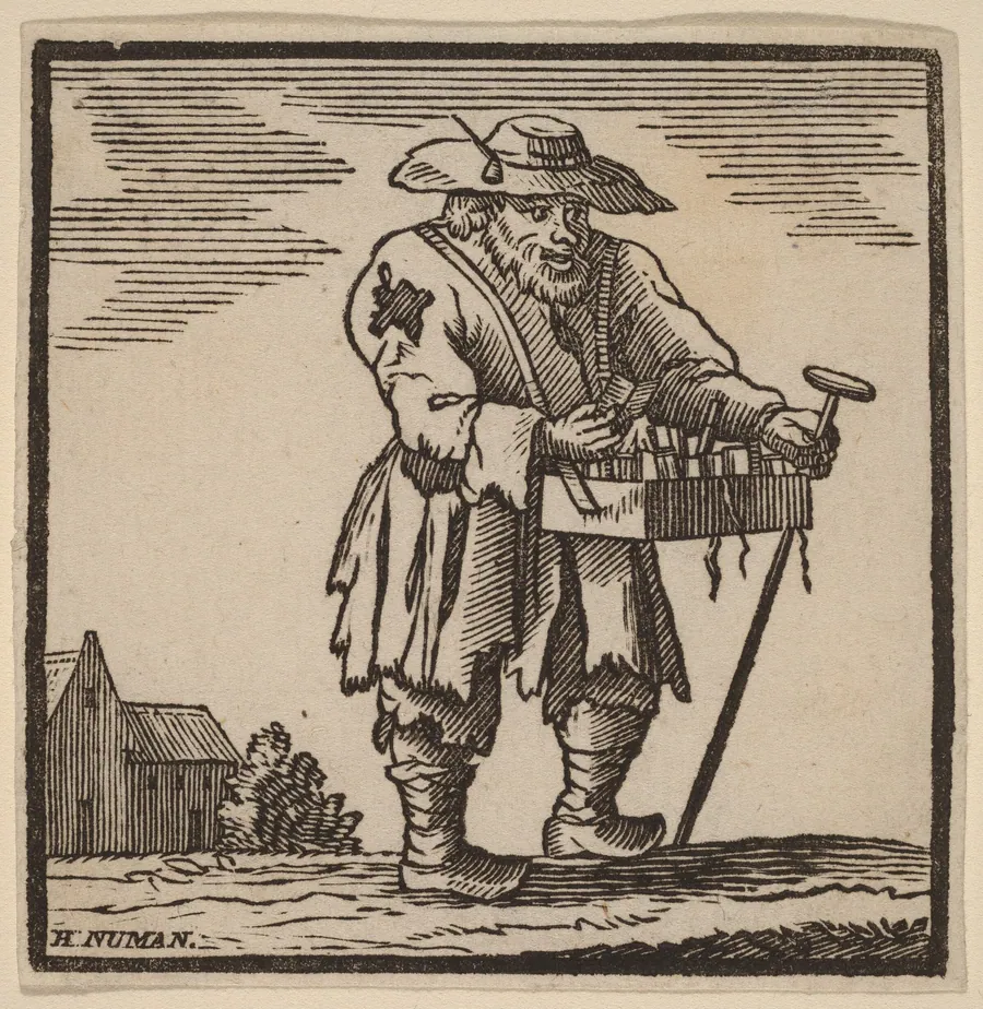 A Book Peddler by H. Numan