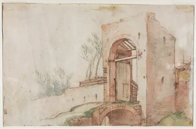 Bridge and Gate (verso)