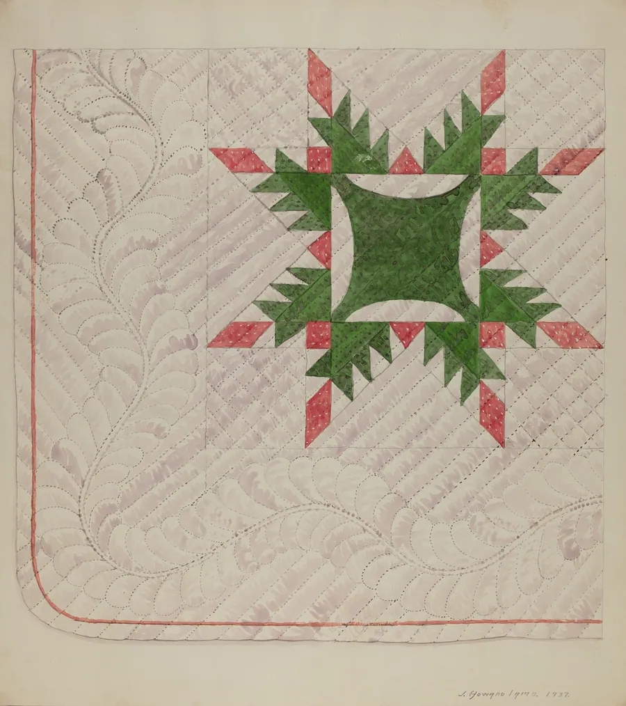 Quilt by J. Howard Iams