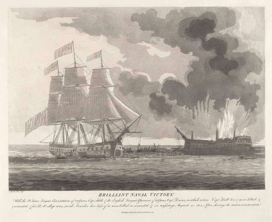 Brilliant Naval Victory by Samuel Seymour