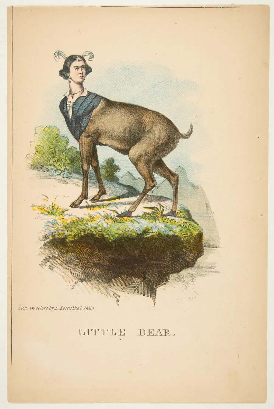 Little Dear, from The Comic Natural History of the Human Race by Henry Louis Stephens