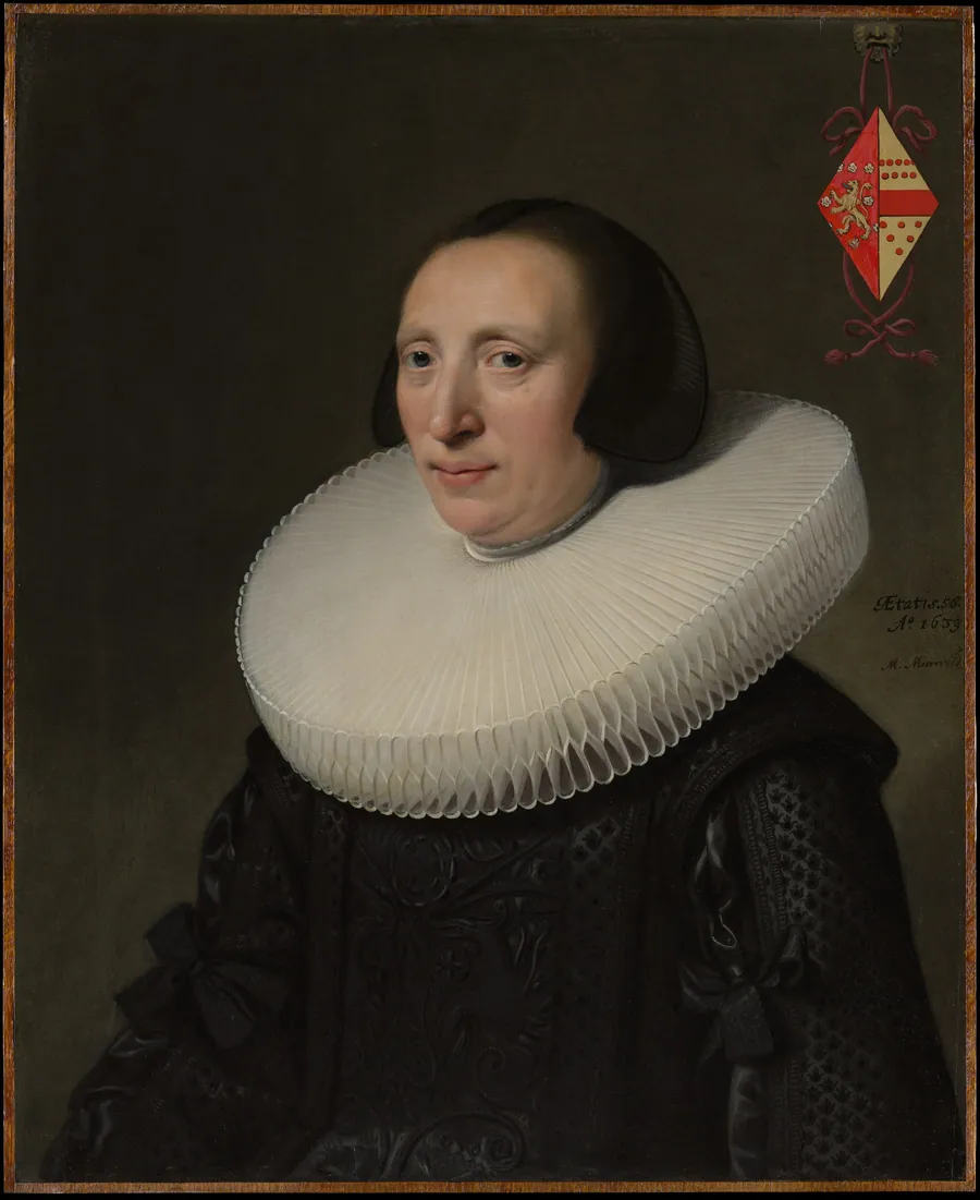 Margaretha van Clootwijk (born about 1580/81, died 1662) by Michiel Jansz. van Mierevelt