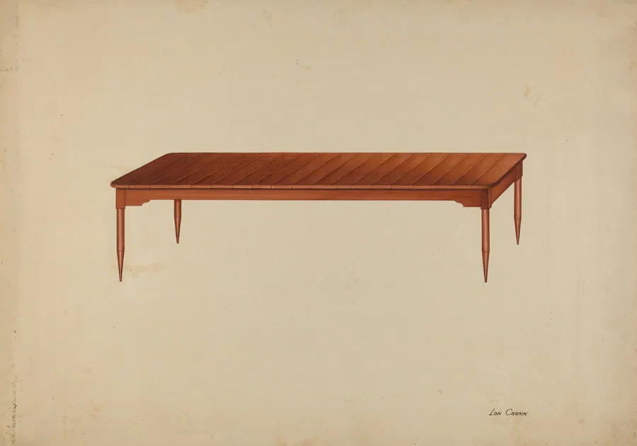 Shaker Dining Table by Lon Cronk