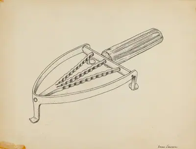 Flat Iron Holder