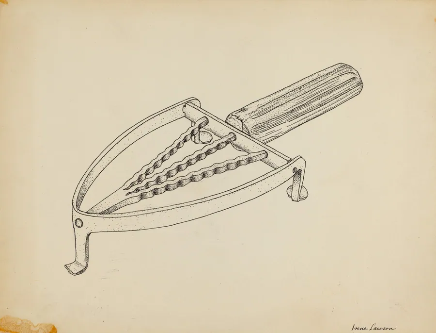 Flat Iron Holder by Irene Lawson