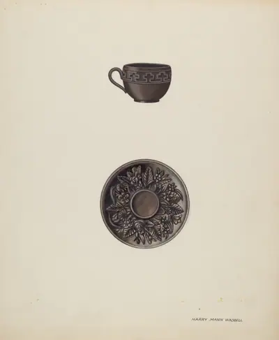 Small Cup and Saucer
