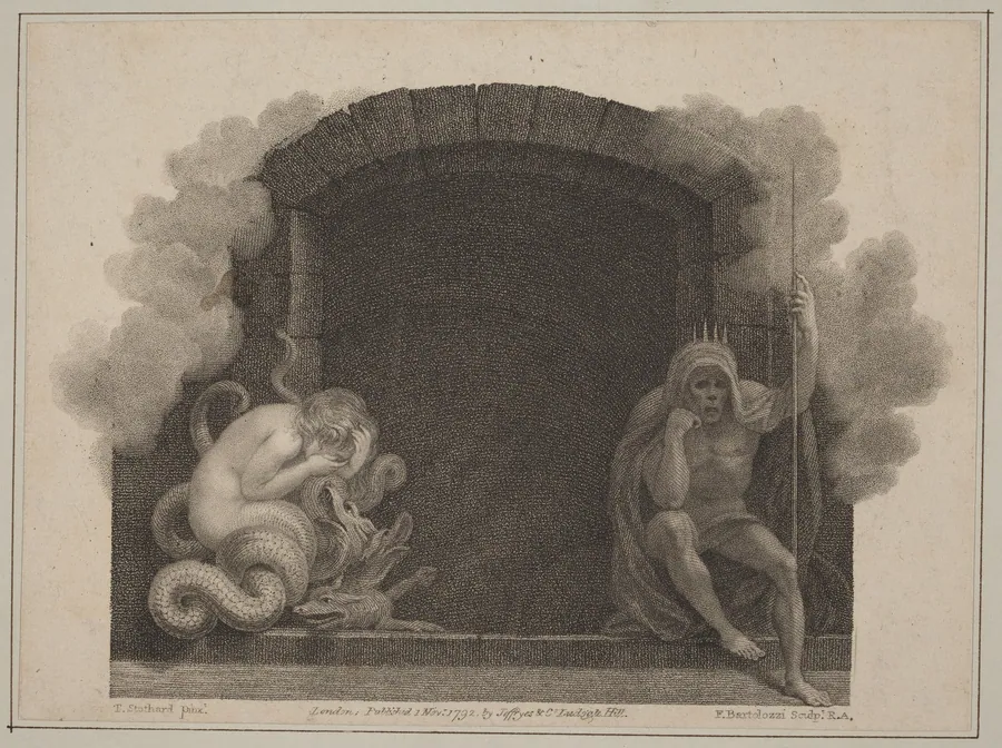 The Tomb of Death by Francesco Bartolozzi