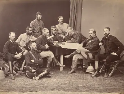 General Roberts and Staff