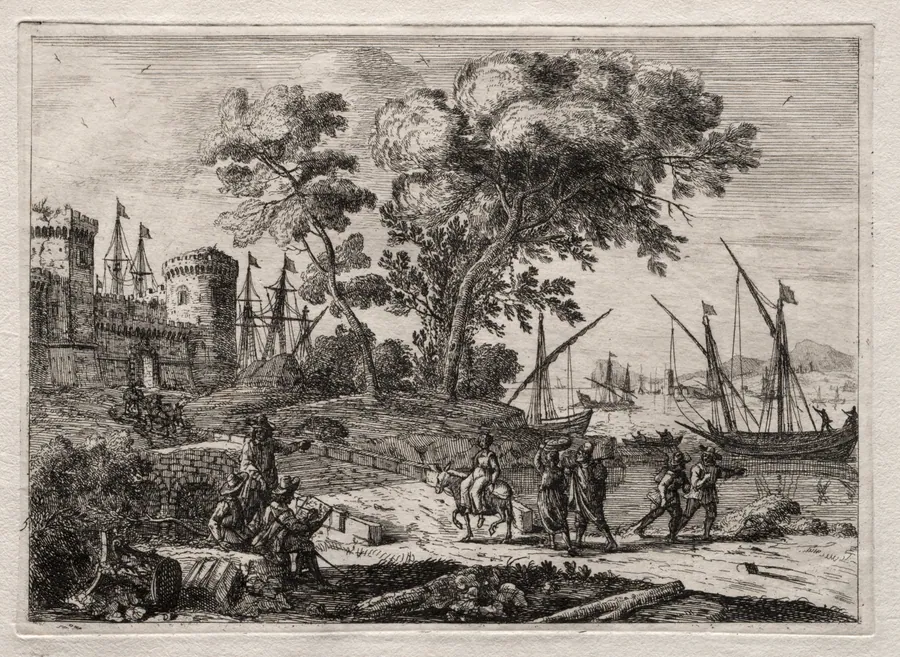 The Draughtsman by Claude Lorrain