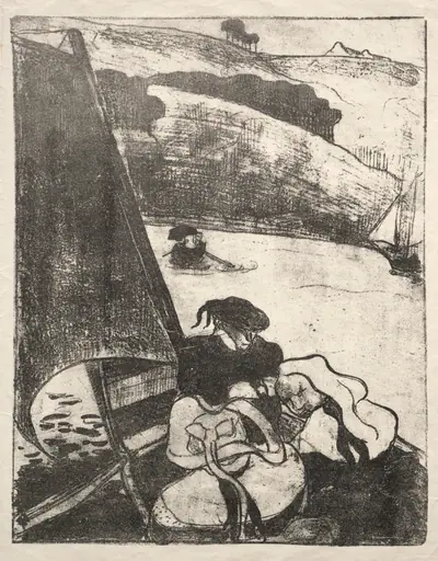 Les Bretonneries: The Return from the Pilgrimage (Le Retour du Pardon)