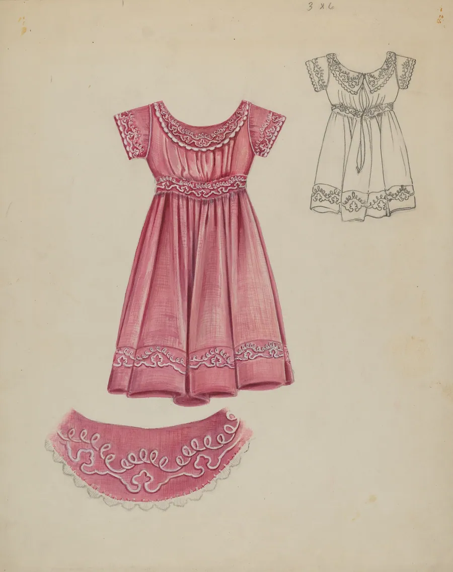 Child's Dress by Al Curry
