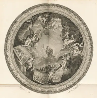 Coupole du Salon de la Guerre (Cupola of the Salon of War) [pl. 35]