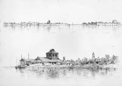 Two Sketches of Venice: Sartoza, Torcello and S. Andrea; Murano
