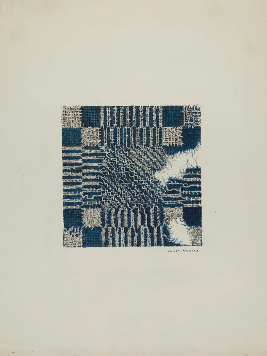 Coverlet (Section of) by William Kieckhofel