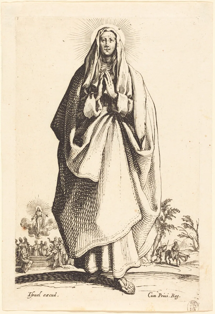The Virgin by Jacques Callot