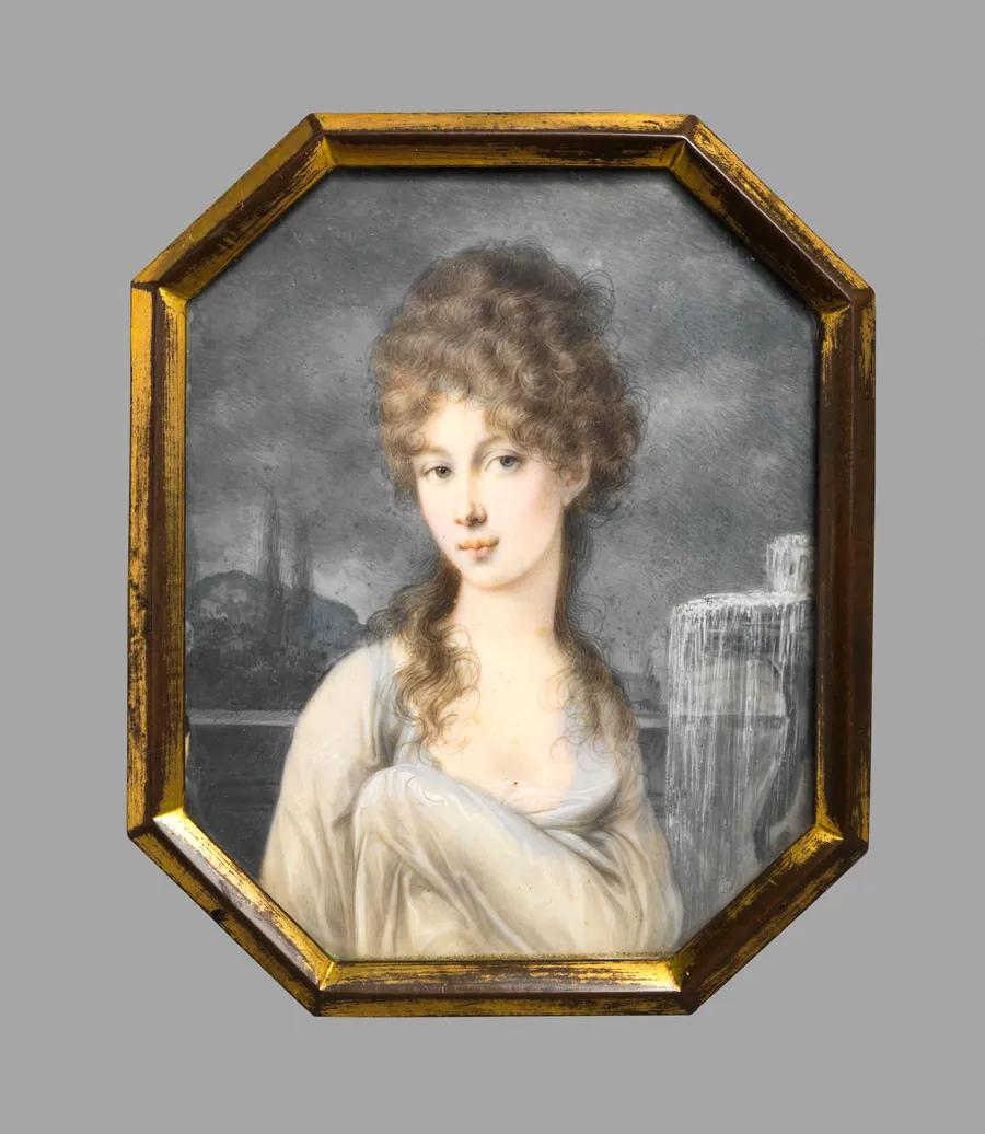 Portrait of a Woman by Peter Edward Stroely