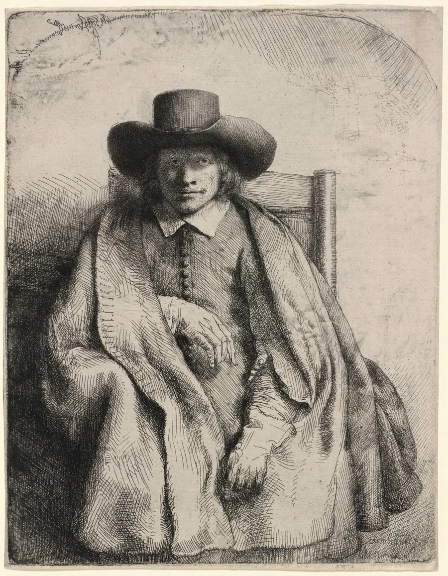Clement de Jonghe by Rembrandt van Rijn