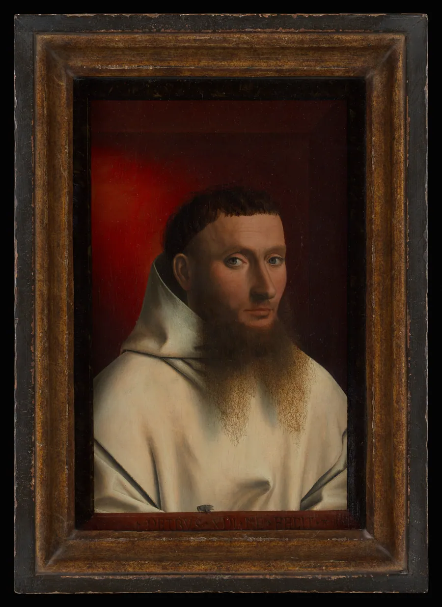 Portrait of a Carthusian by Petrus Christus
