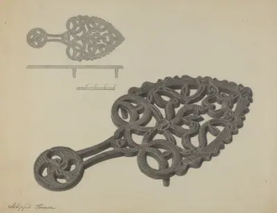 Flat Iron Holder