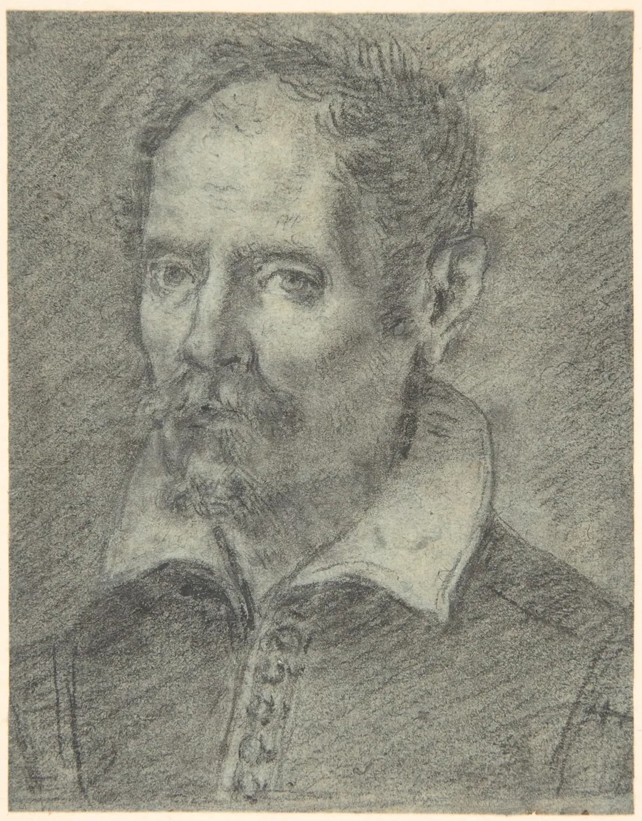 Head of a Bearded Man by Francisco Pacheco