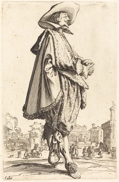 Noble Man with Folded Hands