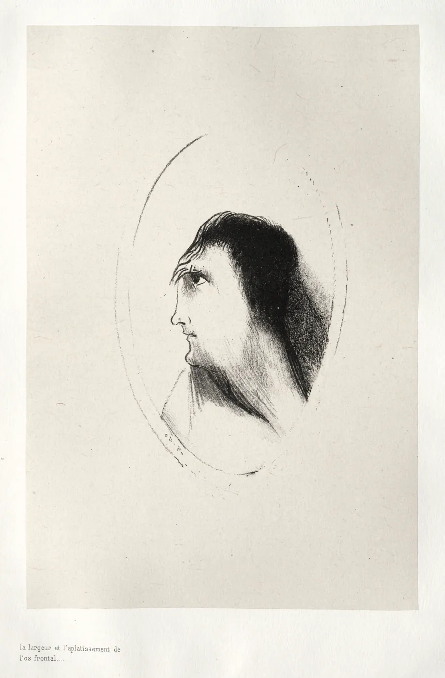 The Breadth and Flatness of the Frontal Bone by Odilon Redon