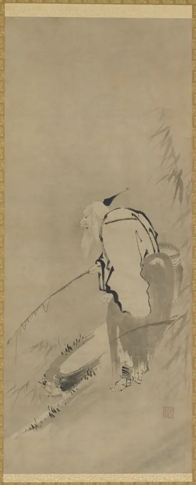 Chiang Tzu-ya fishing