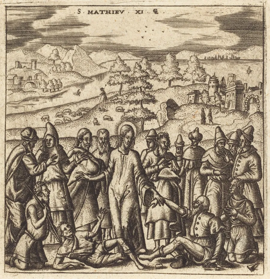 Christ Healing the Sick by Léonard Gaultier