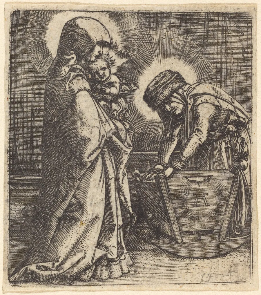 The Virgin and Child and Saint Anne by Albrecht Altdorfer