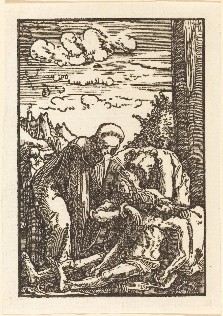 The Lamentation of Christ by Albrecht Altdorfer