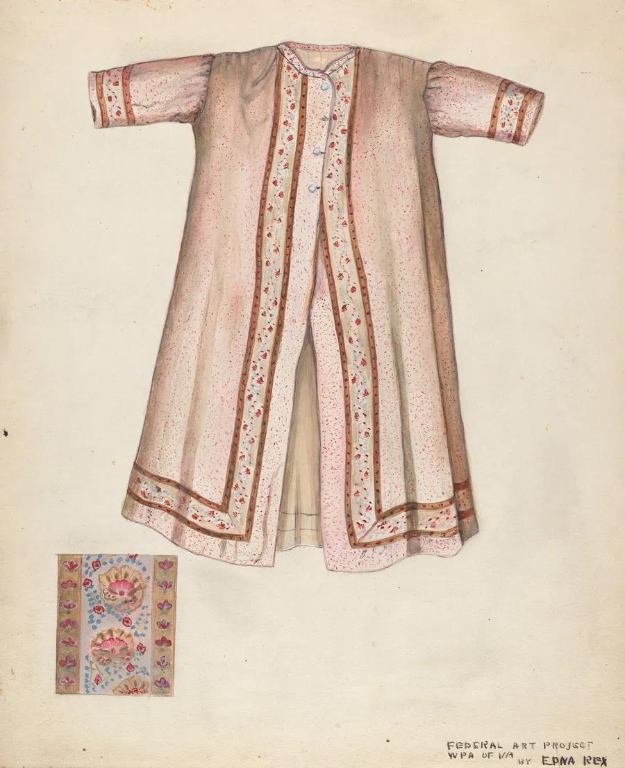 Boy's Dressing Gown by Edna Crenshaw Rex