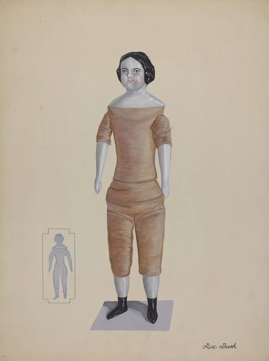 Doll - "Nancy Lou" by Rex F. Bush