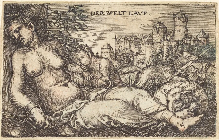 Der Welt Lauf (Sleeping Justice) by Barthel Beham