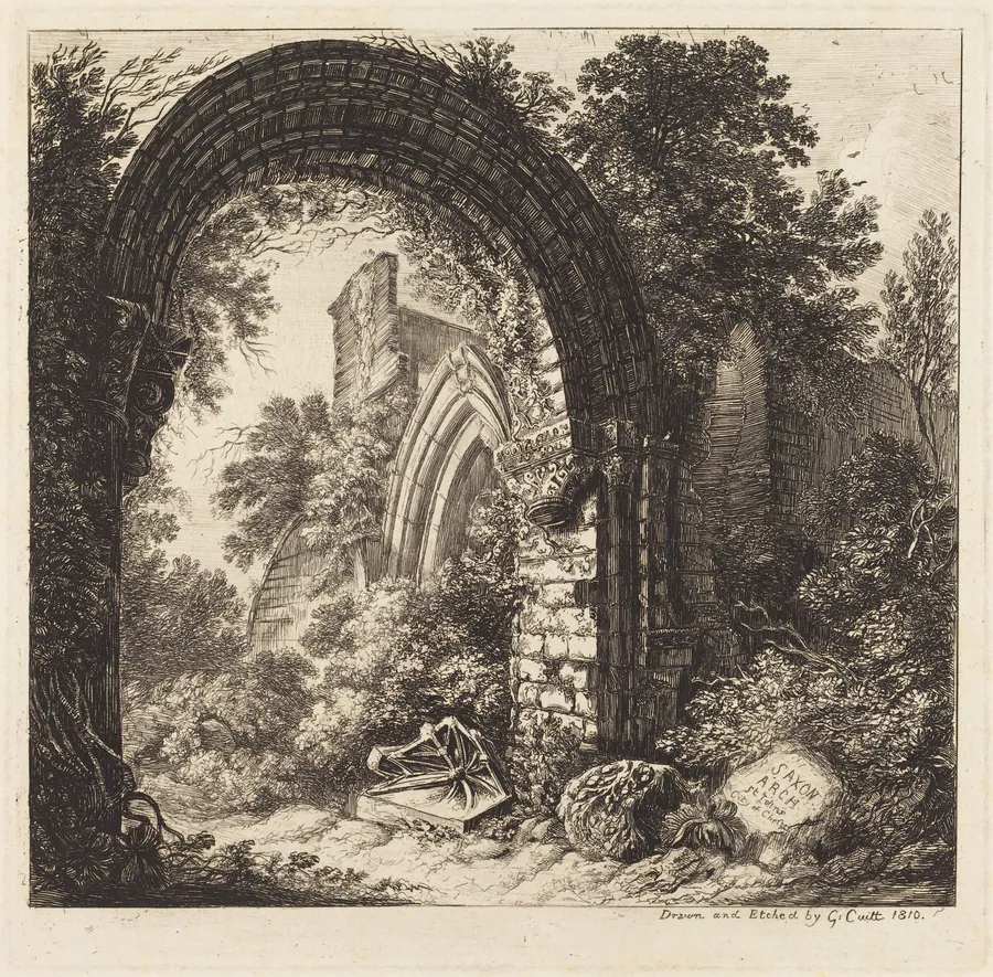 Saxon Arch by George Cuitt the Younger