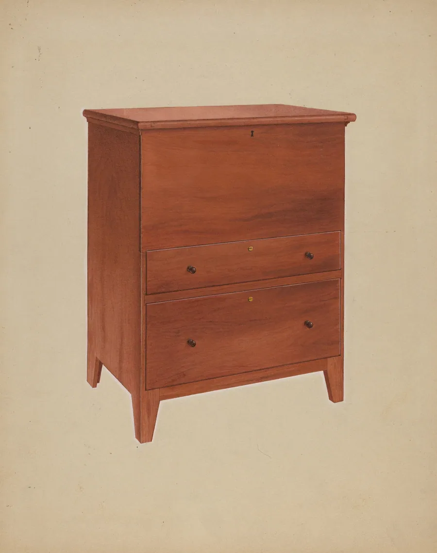 Shaker Chest of Drawers by John W. Kelleher