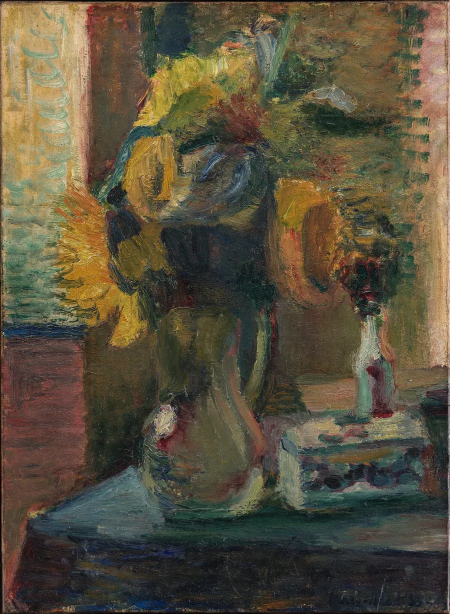 Solsikker i en vase by Henri Matisse