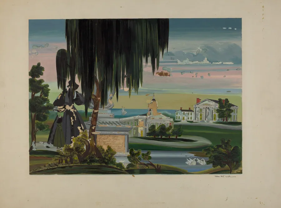 Memorial Painting by James H.C. Vail