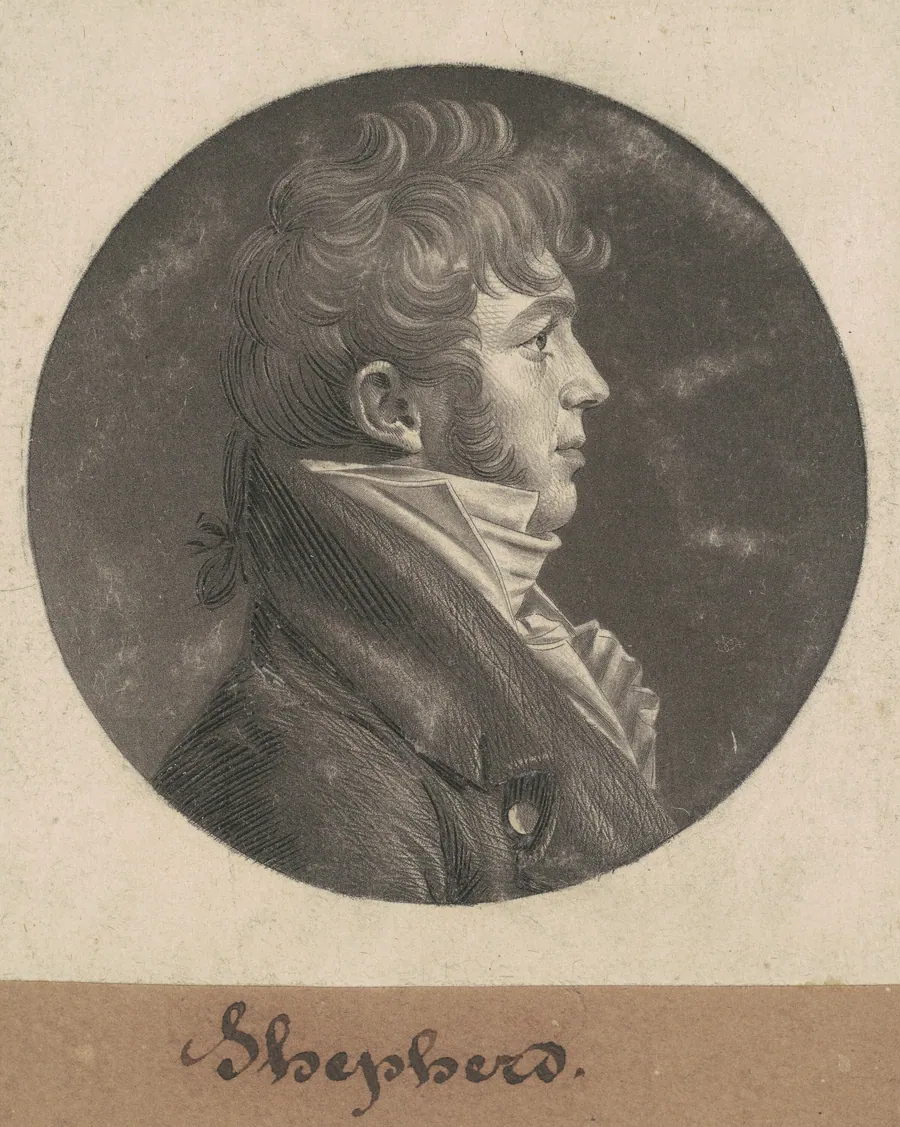 Shepherd by Charles B. J. Févret de Saint-Mémin