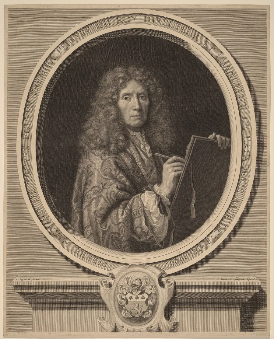 Pierre Mignard by Cornelis Vermeulen