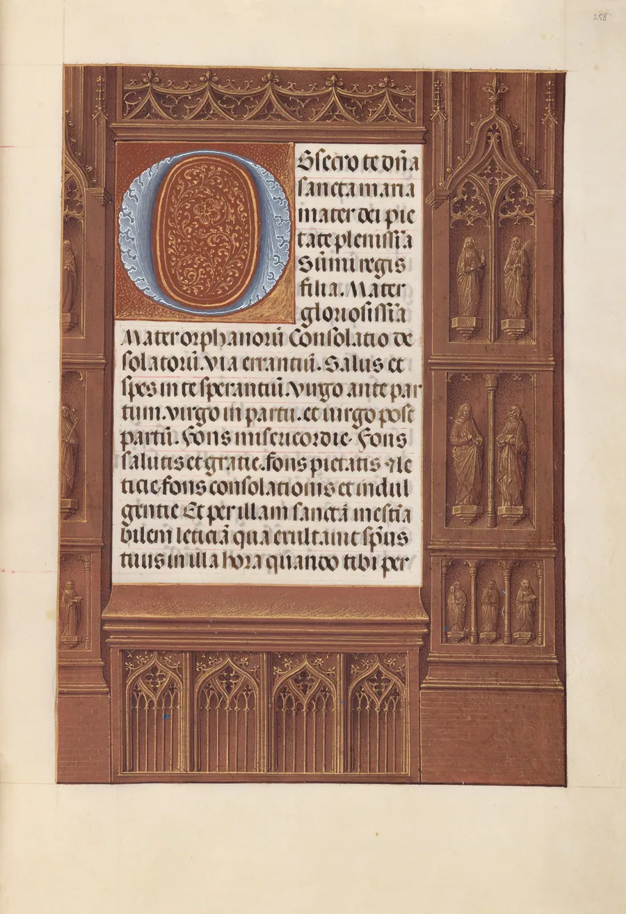 Hours of Queen Isabella the Catholic, Queen of Spain:  Fol. 258r by Master of the First Prayerbook of Maximillian
