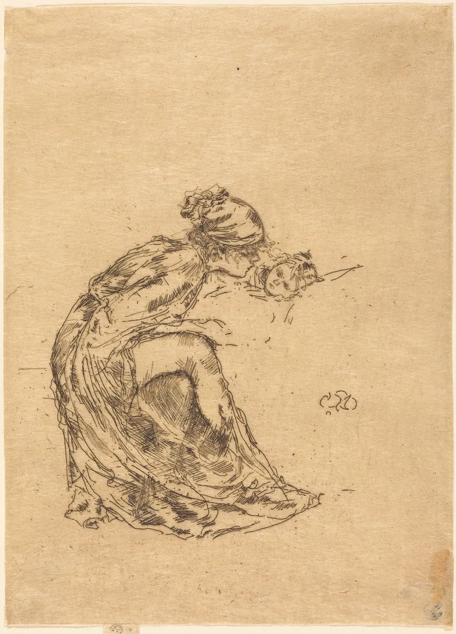 Cameo, No.I by James McNeill Whistler