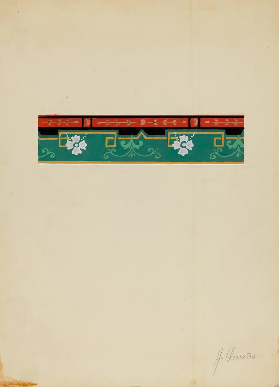 Wall Paper Border by Alfonso Umana