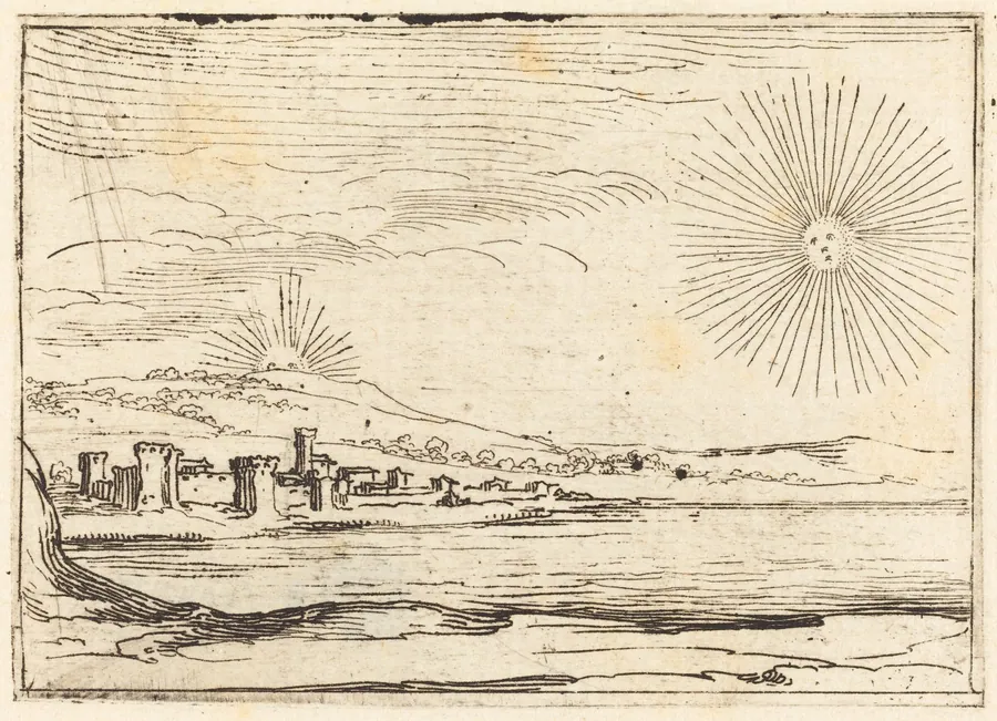 Sun Rising by Jacques Callot