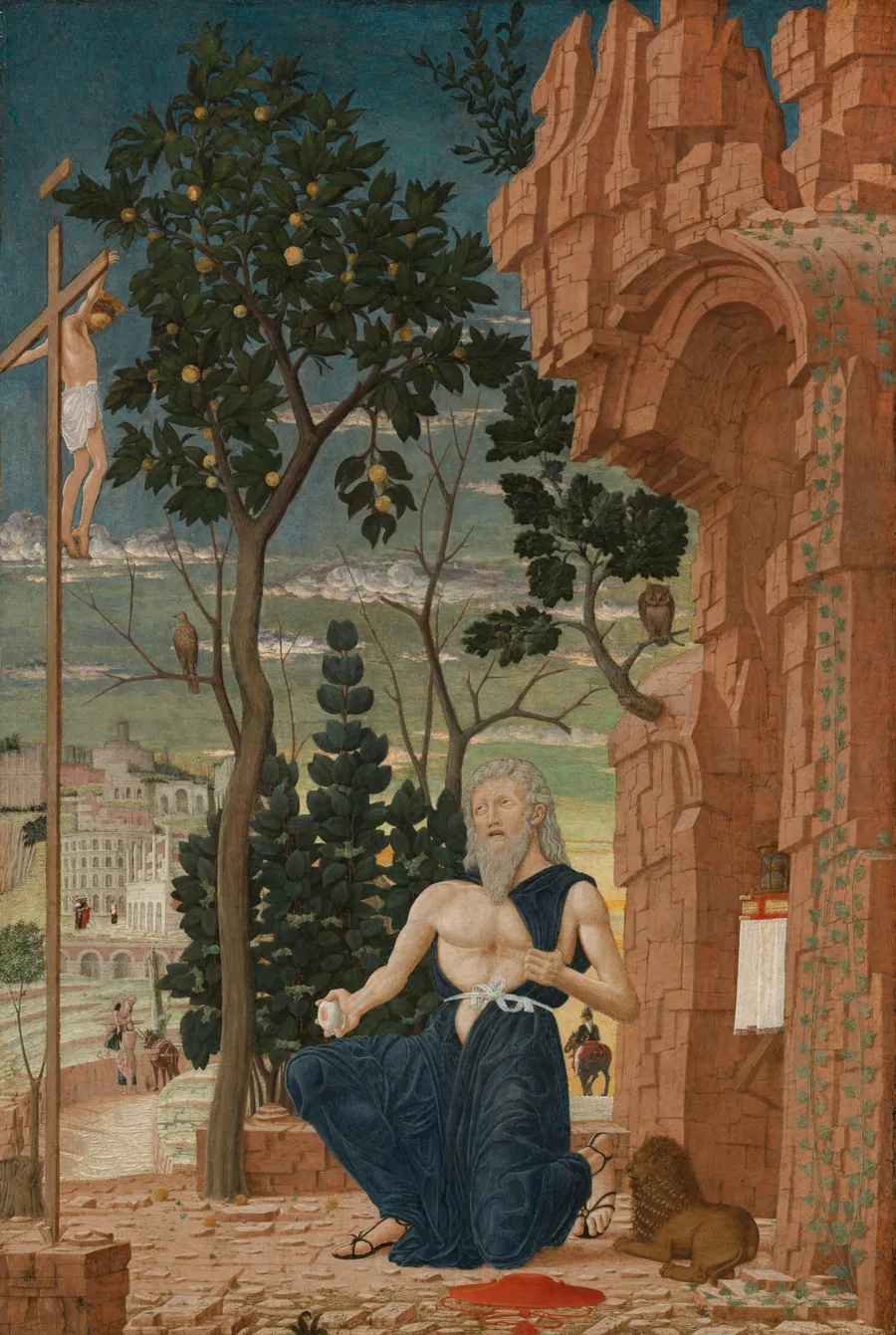 Saint Jerome in the Wilderness by Anonymous Artist