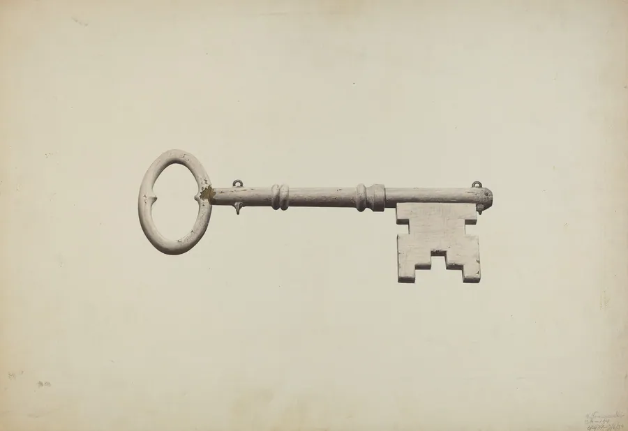 Shop Sign Key by Henry Tomaszewski