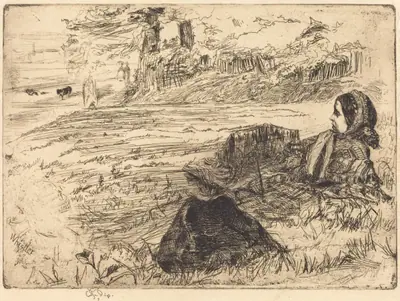 Nursemaid and Child