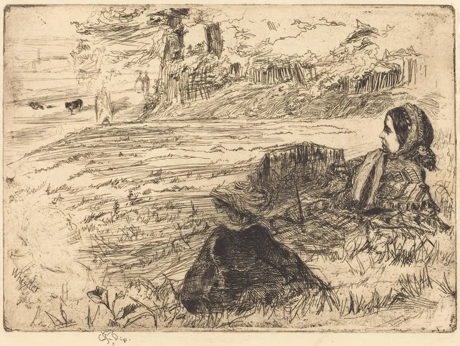 Nursemaid and Child by James McNeill Whistler
