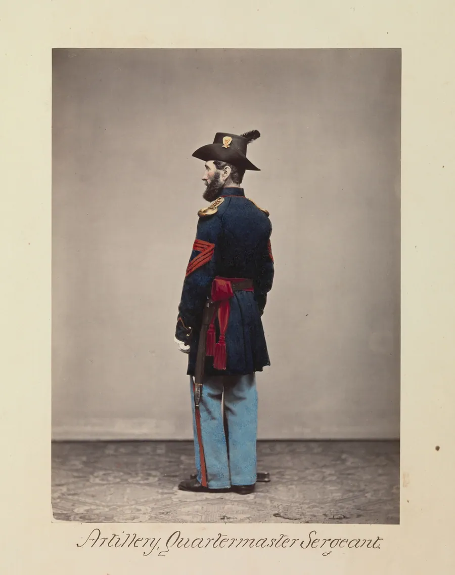 Artillery, Quartermaster Sergeant by Oliver H. Willard
