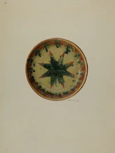 Pa. German Small Plate