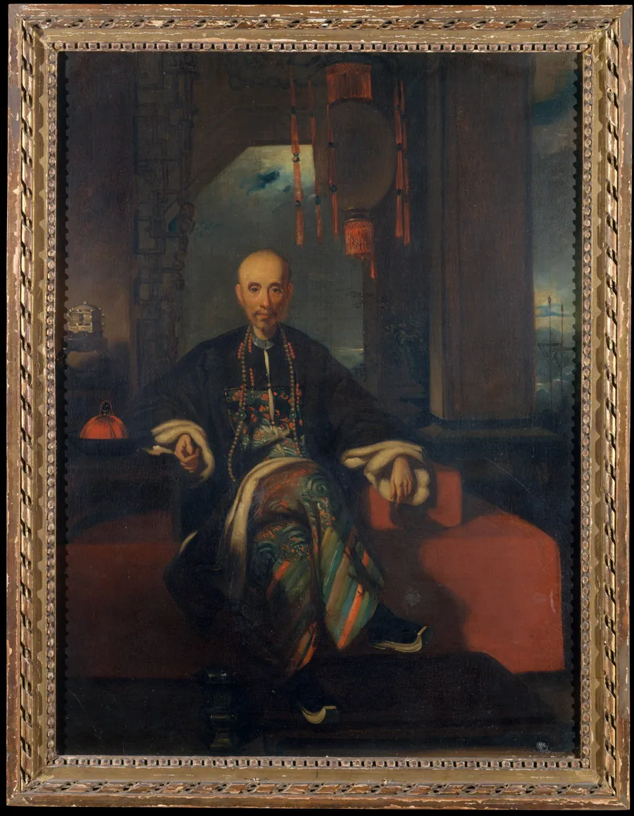 Houqua by George Chinnery